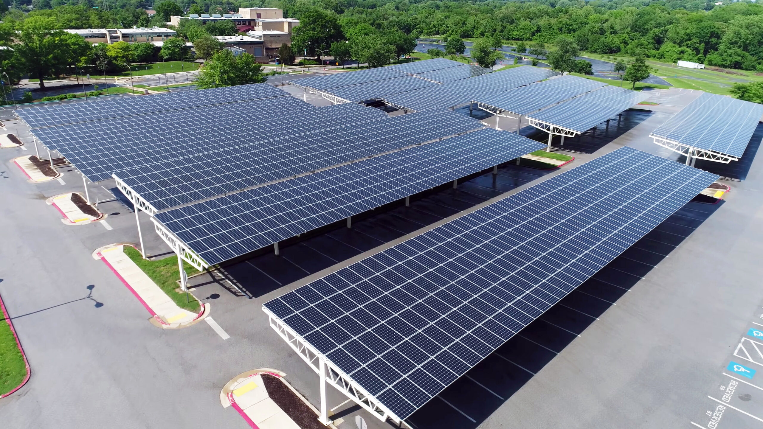 Ombrières Bâtiment à construire - Sol'R Green